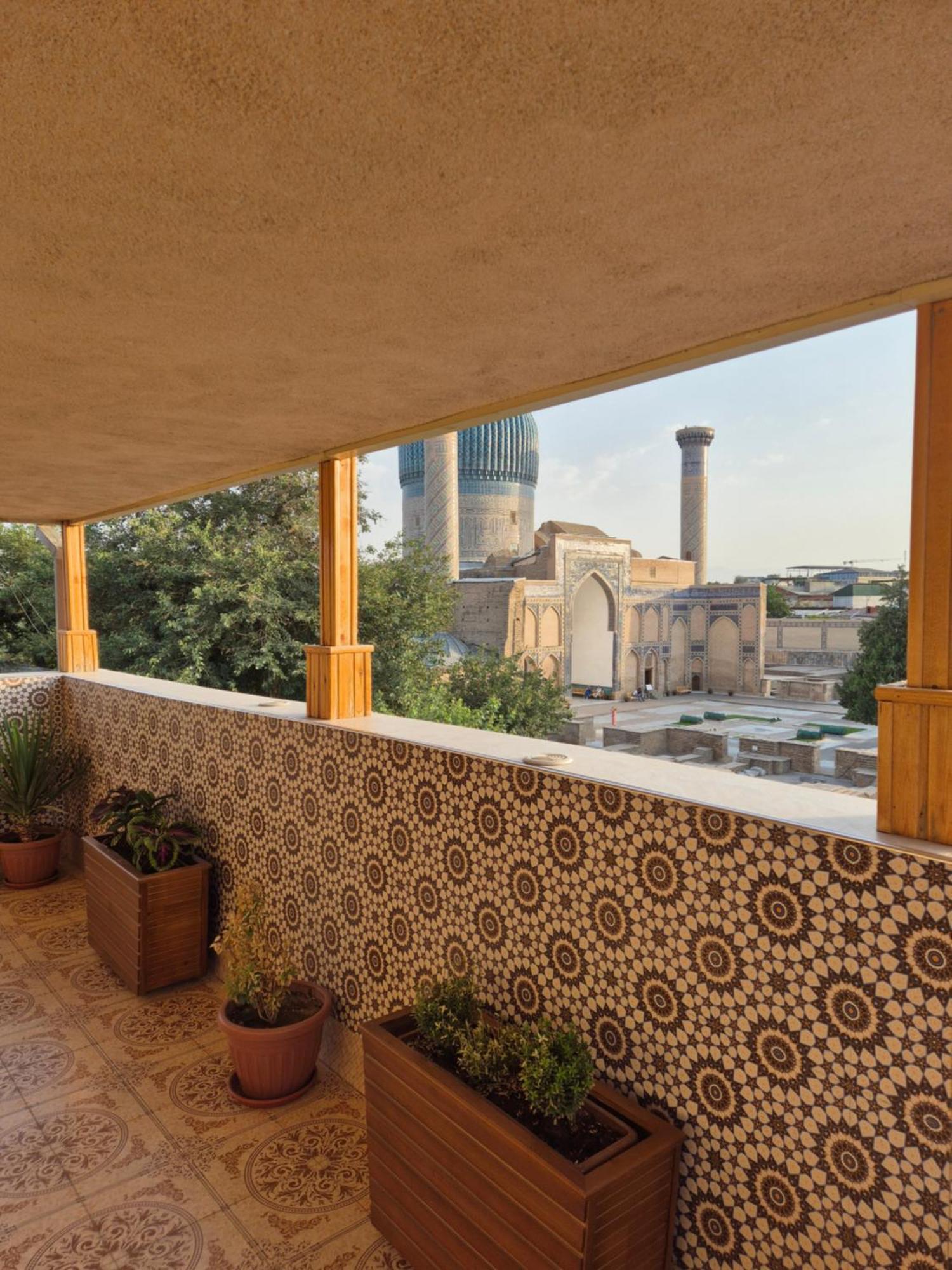 Hotelvazira Samarkand Buitenkant foto